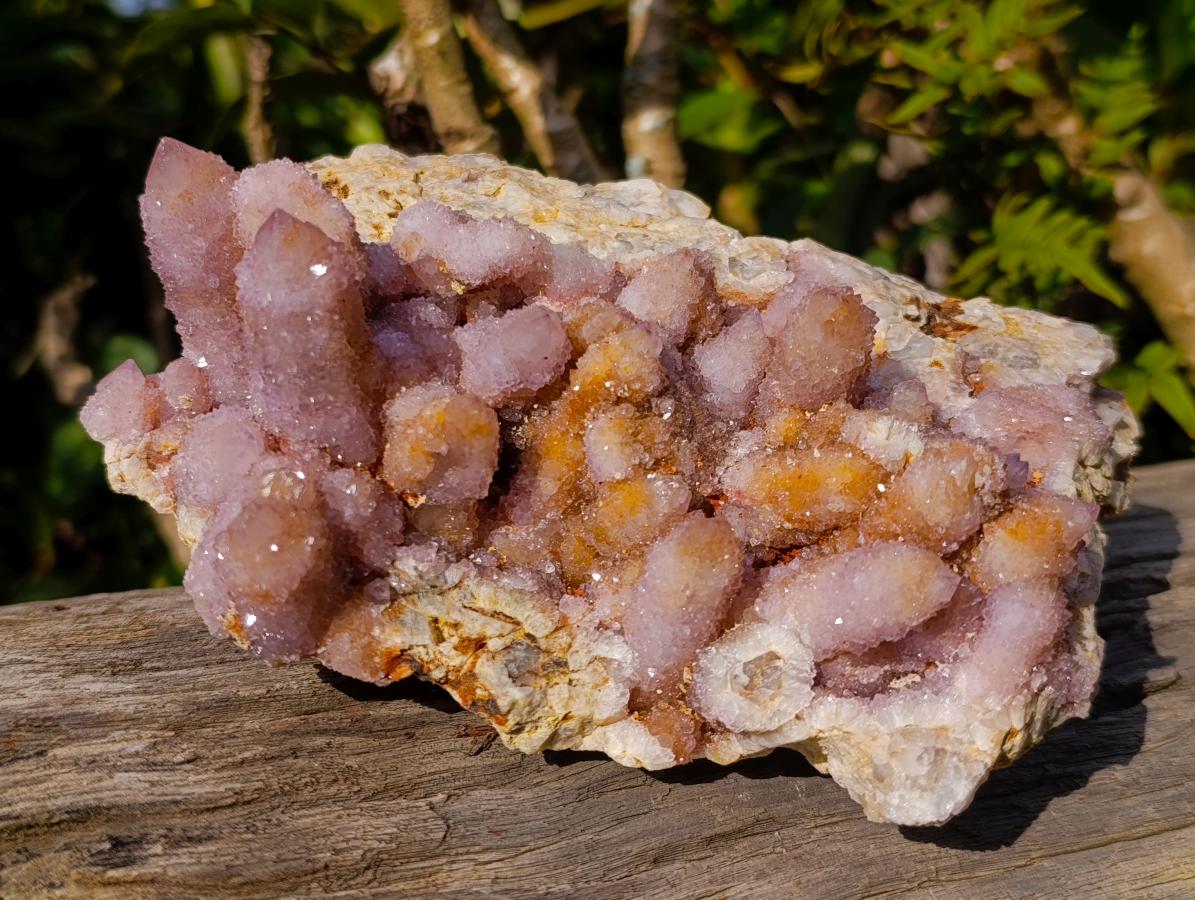 Natural Large Spirit Ametrine Cluster x 1 From Boekenhouthoek, South Africa