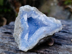 Natural Blue Lace Agate Geode Pair x 1 From Nsanje, Malawi