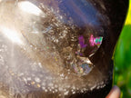 Polished Smokey Morion Quartz Crystal Flame x 1 From Madagascar