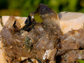 Natural Aegirine Specimen with Smokey Quartz and Orthoclase x 1 From Zomba, Malawi