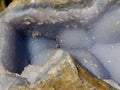 Natural Large Crystalline Blue Lace Agate Specimen x 1 From Nsanje, Malawi