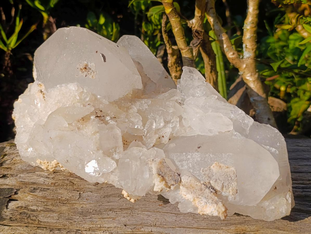 Natural XL Floater Quartz Crystal Cluster x 1 From Ambatofinandrahana, Madagascar