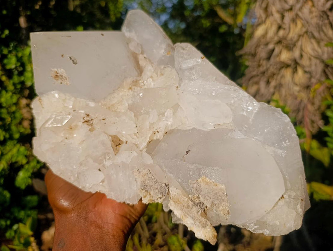 Natural XL Floater Quartz Crystal Cluster x 1 From Ambatofinandrahana, Madagascar