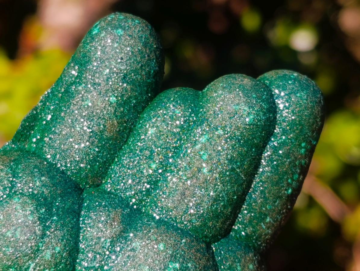 Natural Cabinet Size Stalagmite Malachite Specimen x 1 From Kolwezi, Congo