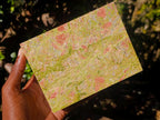 Hand Made Green and Pink Unakite Jewellery Box -Sold Per Piece - From Messina, South Africa