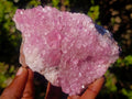 Natural Large Super Rare Cabinet Size Pink Rhodocalcite Specimen  x 1 From Mashamba West, Congo