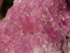 Natural Large Super Rare Cabinet Size Pink Rhodocalcite Specimen  x 1 From Mashamba West, Congo