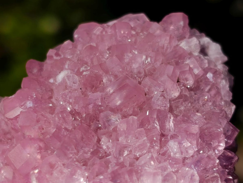 Natural Super Rare Pink Rhodocalcite Specimen with Kolwezite Crystals x 1 From Mashamba West, Congo