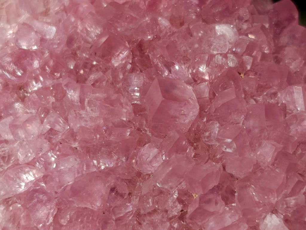 Natural Super Rare Pink Rhodocalcite Specimen with Kolwezite Crystals x 1 From Mashamba West, Congo