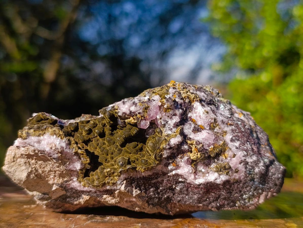 Natural Super Rare Kolwezite and Pink Cobalt Calcite on Dolomite Specimen x 1 From Congo
