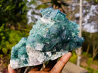 Natural Large Cabinet Size Cubic Fluorite Specimen x 1 From Mandrosonoro Madagascar
