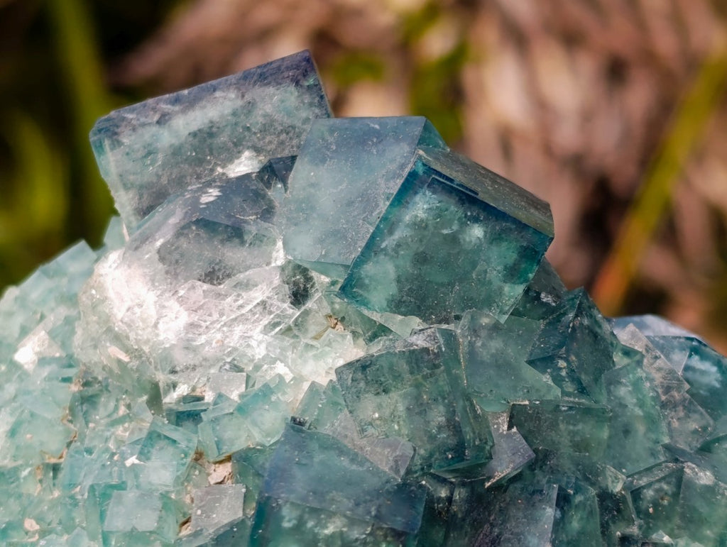 Natural Large Cabinet Size Cubic Fluorite Specimen x 1 From Mandrosonoro Madagascar