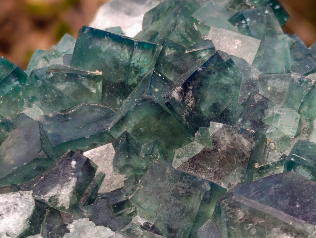 Natural Large Cabinet Size Cubic Fluorite Specimen x 1 From Mandrosonoro Madagascar