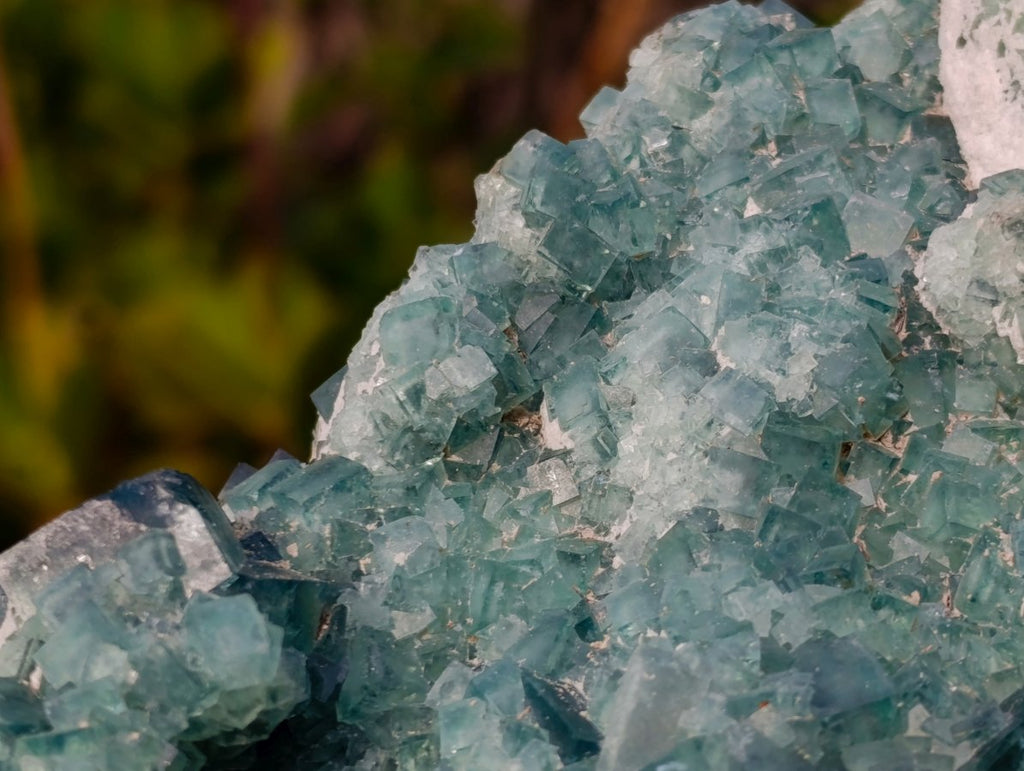Natural Large Cabinet Size Cubic Fluorite Specimen x 1 From Mandrosonoro Madagascar