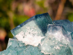 Natural Large Cabinet Size Cubic Fluorite Specimen x 1 From Mandrosonoro Madagascar