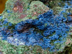 Natural Super Rare Cabinet Size Cuprite, Shattuckite and Malachite Specimen x 1 From Mashamba West, Congo