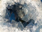 Natural Cabinet Size Large Blue Celestite Geode Specimen x 1 From Sakoany Madagascar