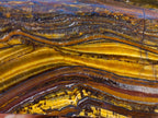 Polished "Golden River" Tigers Eye Display Crystal x 1 From South Africa