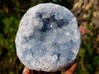 Natural Small Cabined Size Celestite Geode x 1 From Sakoany, Madagascar