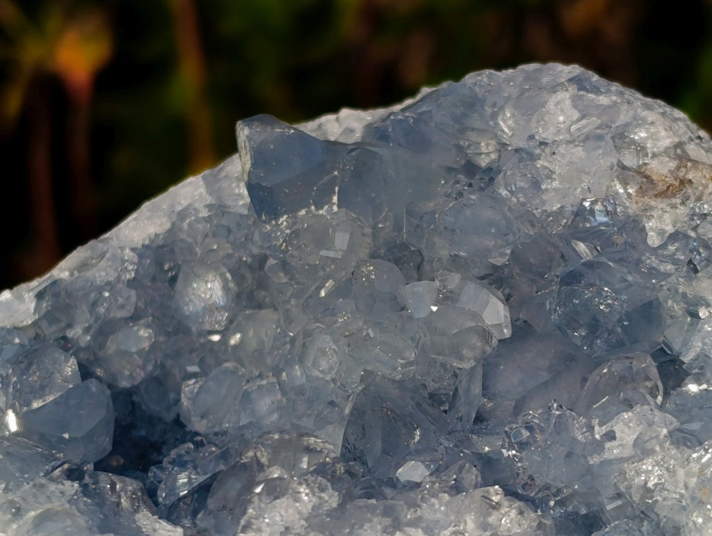 Natural Small Cabined Size Celestite Geode x 1 From Sakoany, Madagascar