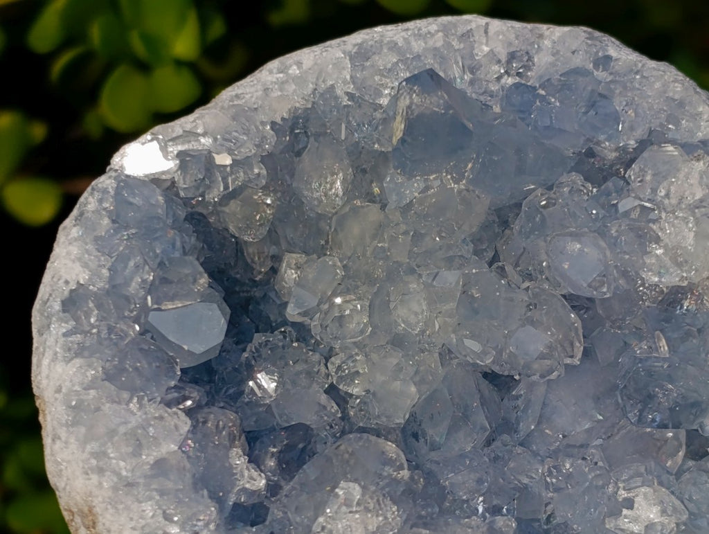 Natural Small Cabined Size Celestite Geode x 1 From Sakoany, Madagascar
