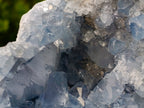 Natural Large Blue Celestite Geode Specimen x 1 From Sakoany Madagascar