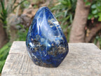 Polished Rare Deep Blue Dumortierite Gemstone Standing Display Crystal x 1 From Madagascar