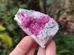 Natural Hot Pink Ultra Rare Spherocobaltite Specimen x 1 From Mashamba West Mine, Congo