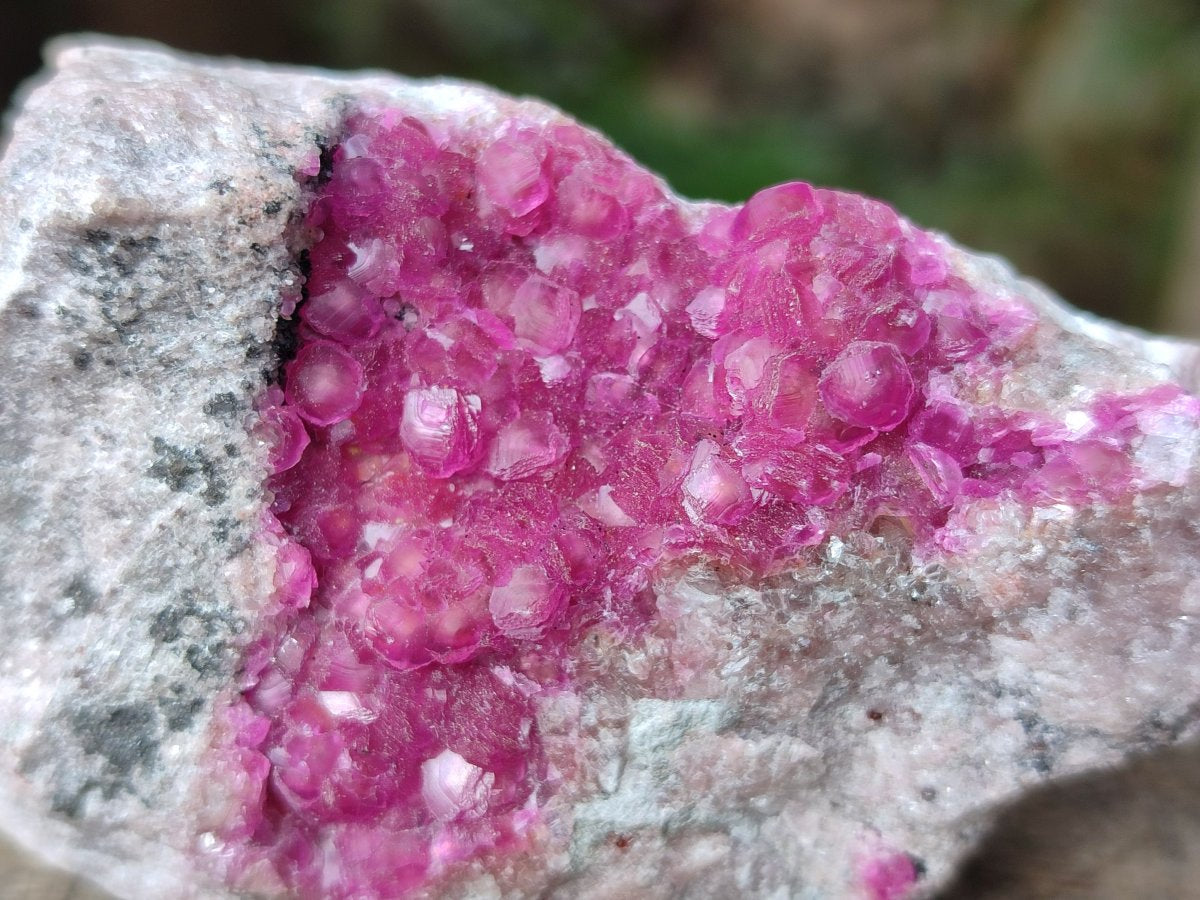 Natural Hot Pink Ultra Rare Spherocobaltite Specimen x 1 From Mashamba West Mine, Congo