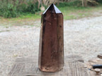 Polished Large Smokey Morion Quartz Crystal x 1 From Madagascar