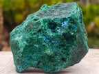 Natural Cabinet Size Cuprite Specimen with Shattuckite and Malachite x 1 From Mashamba West, Congo