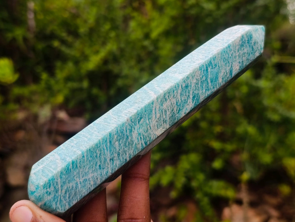 Polished Amazonite Gemstone Massage Wand x 1 From Madagascar
