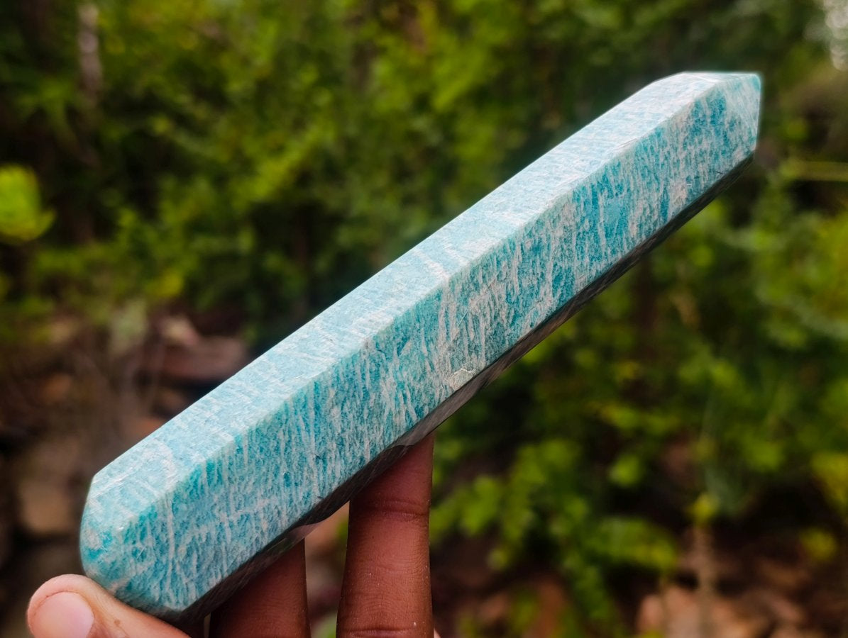 Polished Amazonite Gemstone Massage Wand x 1 From Madagascar