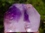 Polished Amethyst Window Crystal x 1 From Akansobe, Madagascar