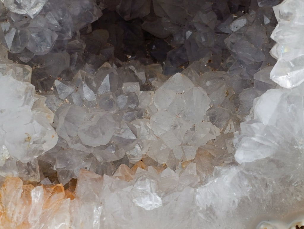 Polished Large Agate with Crystalline Centred Geode x 1 From Maintirano, Madagascar
