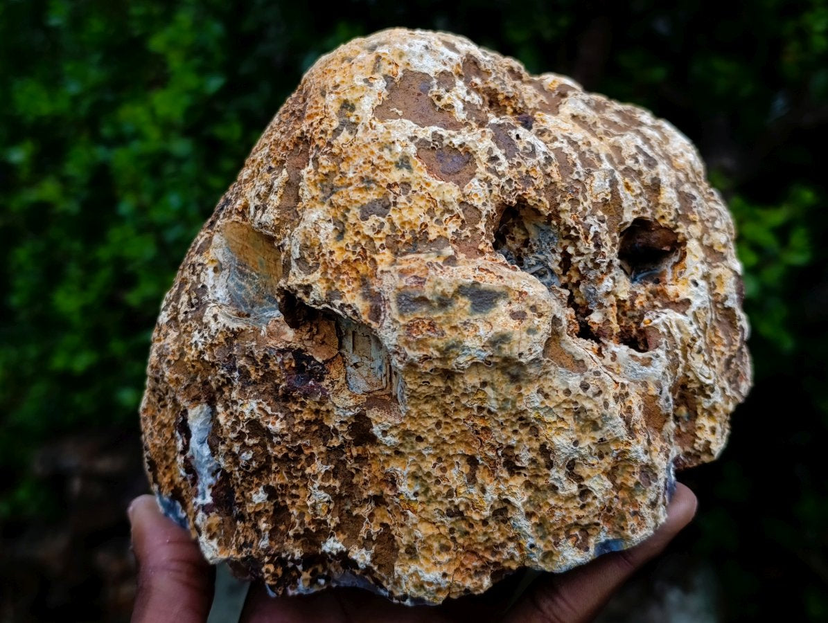Polished Large Agate with Crystalline Centred Geode x 1 From Maintirano, Madagascar