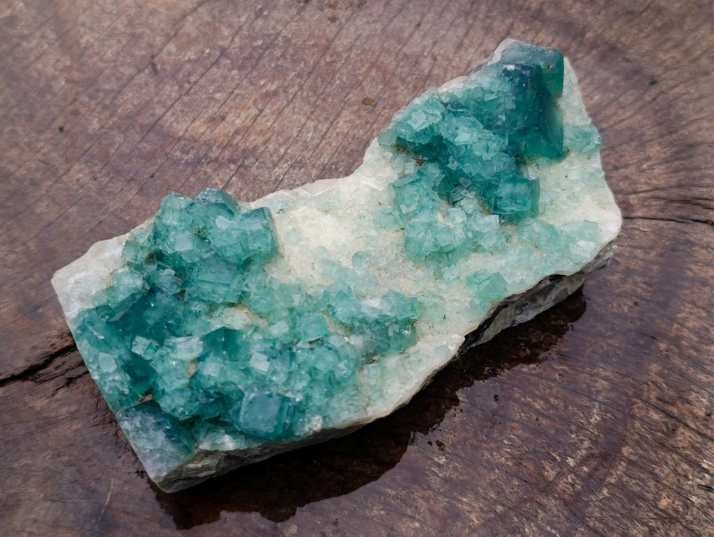 Natural Cabinet Size Cubic Fluorite Specimen x 1 From Mandrosonoro Madagascar