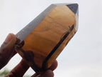 Polished Two Tone Smokey Quartz Crystal x 1 From Madagascar