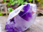 Polished Double Terminated Amethyst Window Crystal x 1 From Akansobe, Madagascar