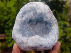 Natural Cabinet Size Blue Celestite Geode Specimen x 1 From Sakoany Madagascar