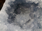 Natural Cabinet Size Blue Celestite Geode Specimen x 1 From Sakoany Madagascar