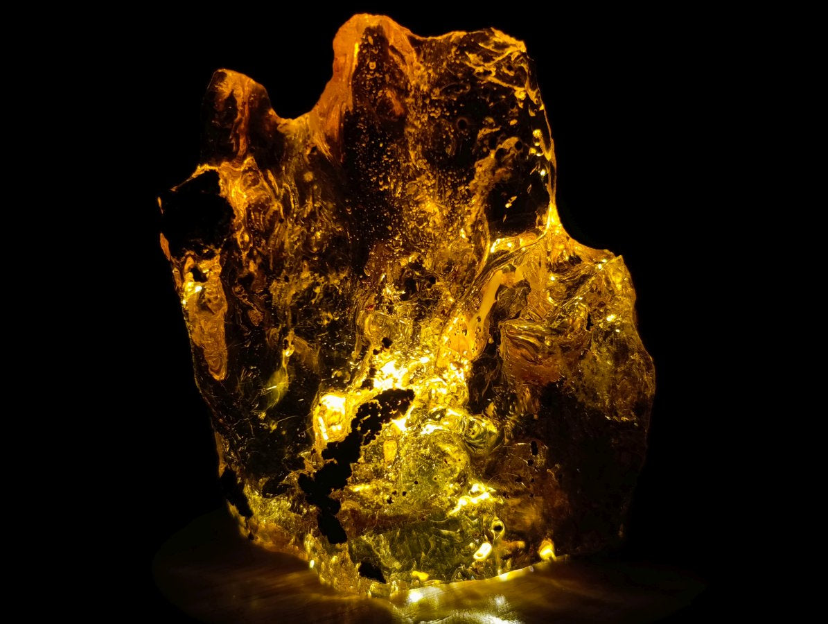 Natural Copal Amber with Insect and Plant Inclusions x 1 From Nosy Varika Madagascar