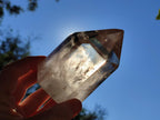 Polished Wispy Smokey Quartz Crystal x 1 From Anzojorobe, Madagascar