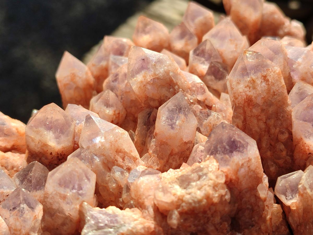 Natural Large Sugar Amethyst Quartz Crystal Cluster x 1 From Solwezi, Zambia