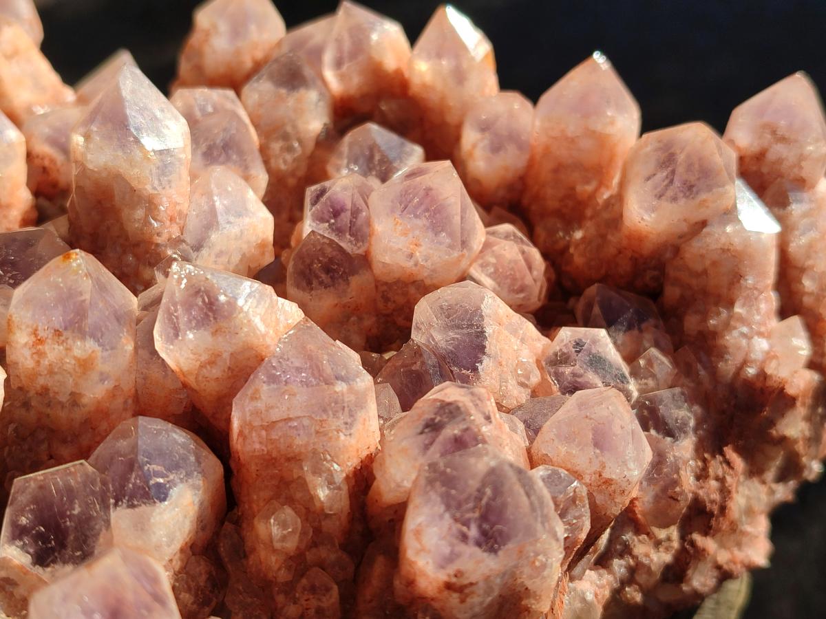 Natural Large Sugar Amethyst Quartz Crystal Cluster x 1 From Solwezi, Zambia