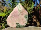 Polished Pink Moonstone Feldspar Crystal x 1 From Madagascar