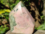 Polished Pink Moonstone Feldspar Crystal x 1 From Madagascar