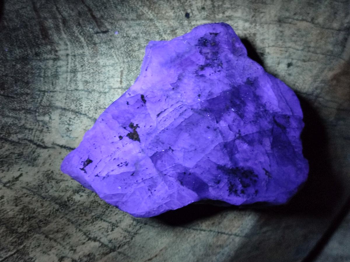 Polished Watermelon Fluorite Slice and a Natural Specimen x 2 From Uis, Namibia