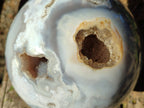 Polished XL Rare Ocean Jasper Sphere with Natural Vugs x 1 From Madagascar
