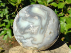 Polished XL Rare Ocean Jasper Sphere with Natural Vugs x 1 From Madagascar